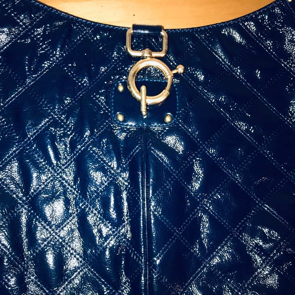 J. Crew quilted leather hobo in Navy Blue - Picture 10 of 10